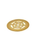 Brass Round Spoke - Like Grid Floor Drain